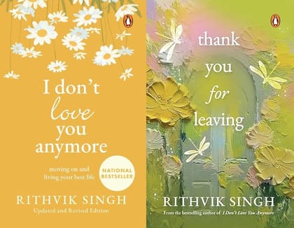 I don't love you anymore & Thank you for leaving Two Book Combo